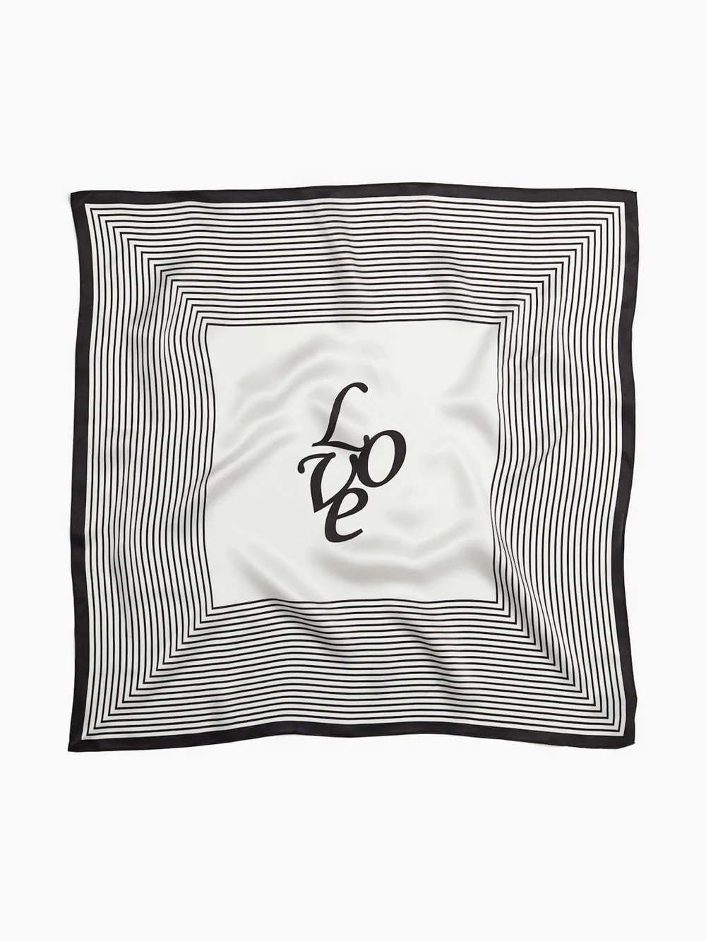 H&M Premium PRINTED SILK SCARF